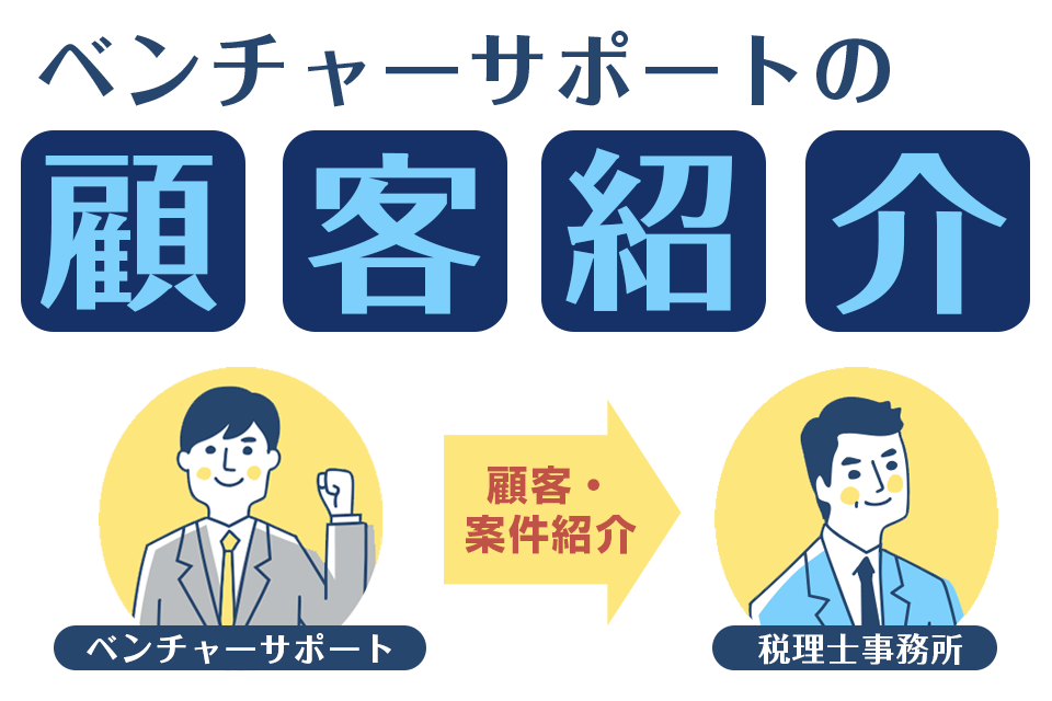 税理士同士の顧客紹介サービス